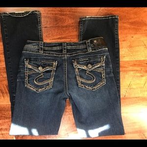 Silver jeans